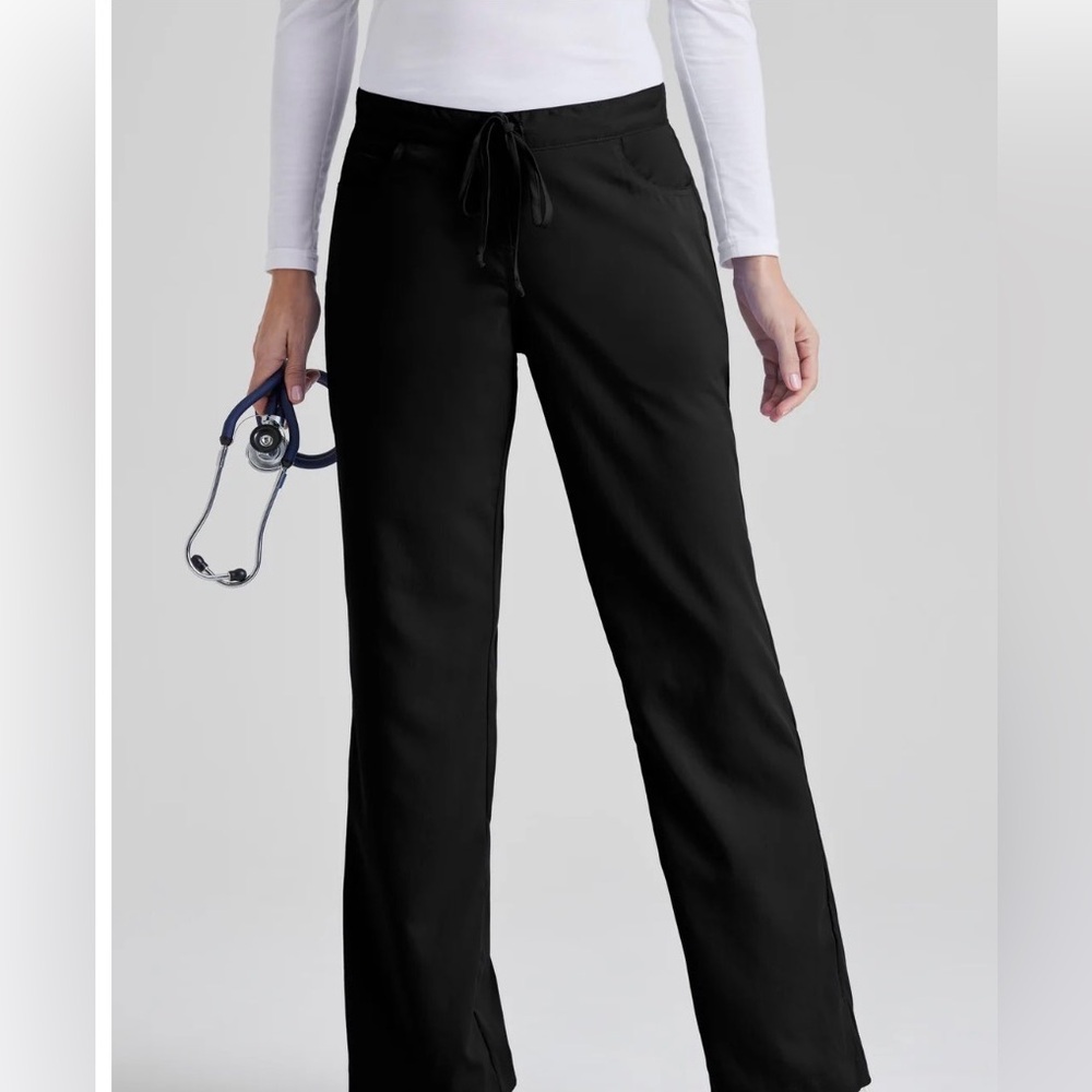 Greys Anatomy Riley Women's Black Drawstring Pants